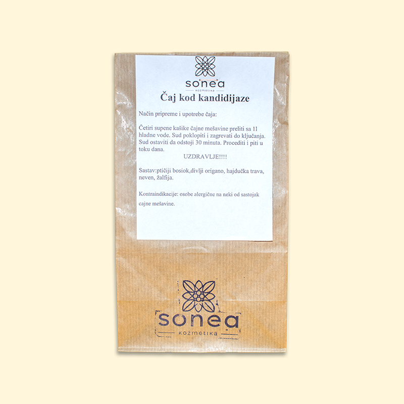 kandida čaj